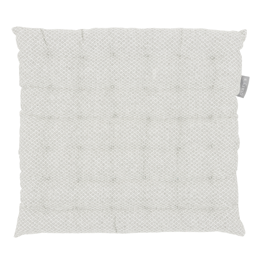 Coussin d'assise Polycotton, fabriqué à partir de tissus recyclés issus de la production textile