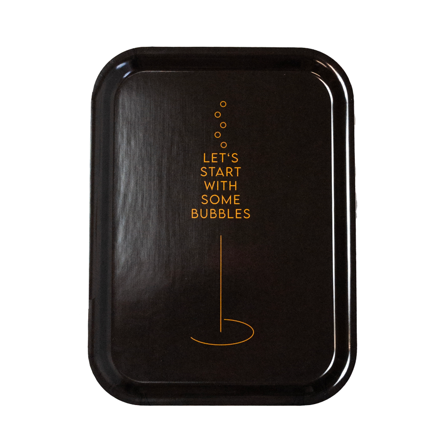 Plateaux de service en placage de bouleau