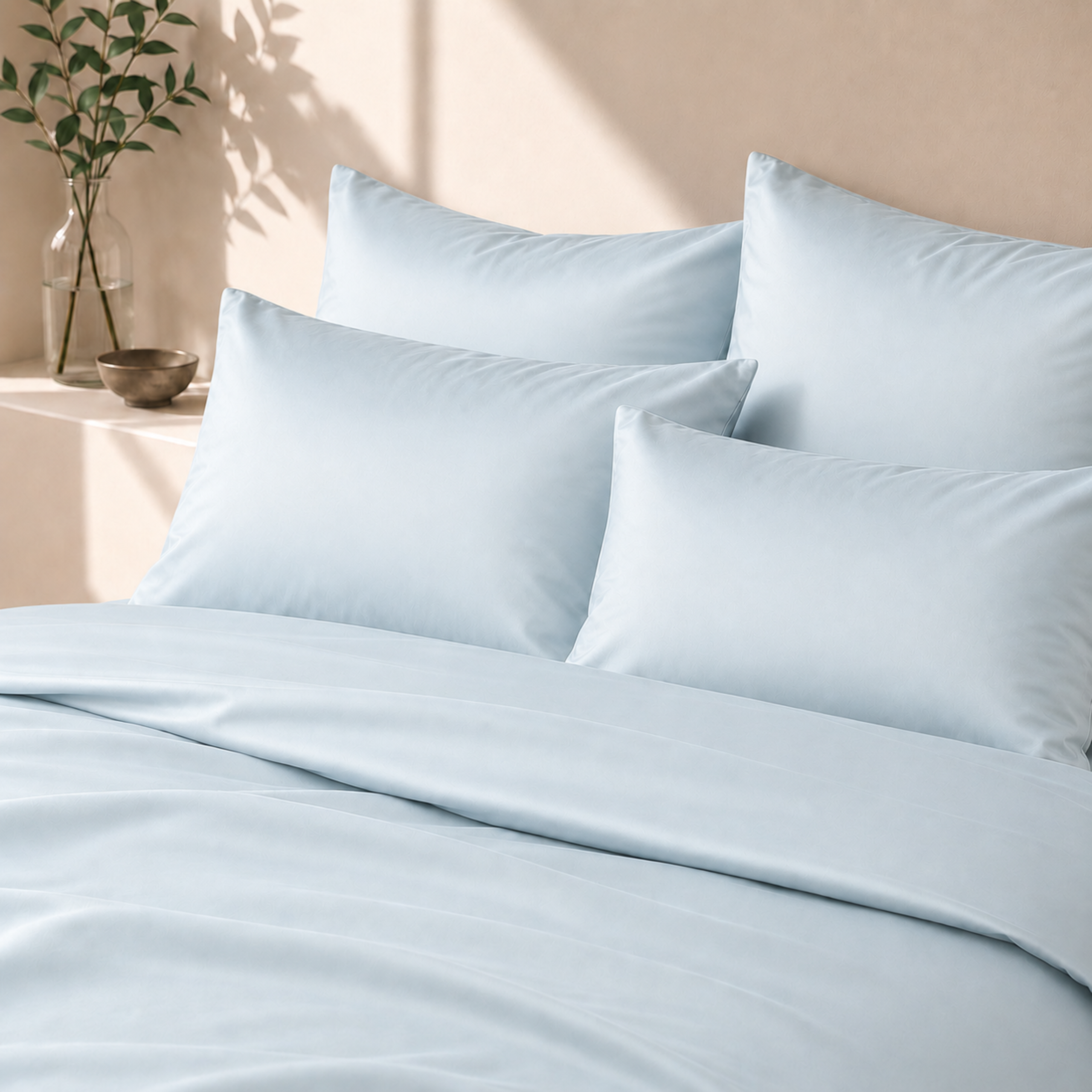 Fein-Satin Bettwäsche, Baumwolle Bio