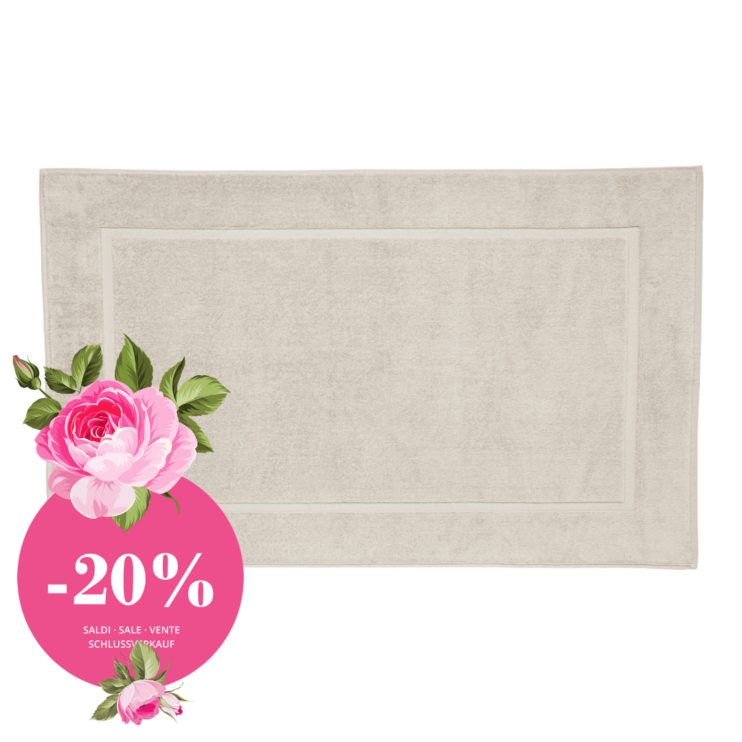 Tapis de bain en éponge, coton bio & Cradle to Cradle Certified® Gold