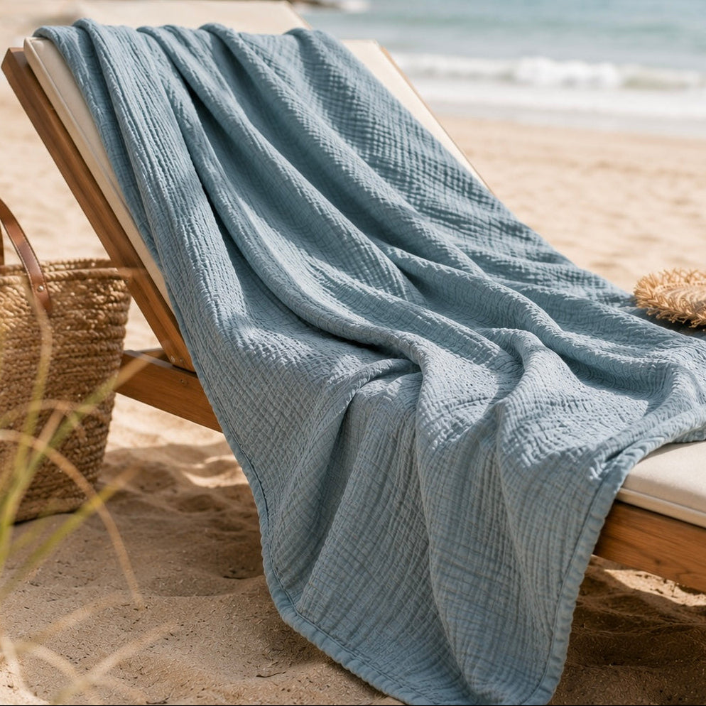 Serviette de hammam en mousseline