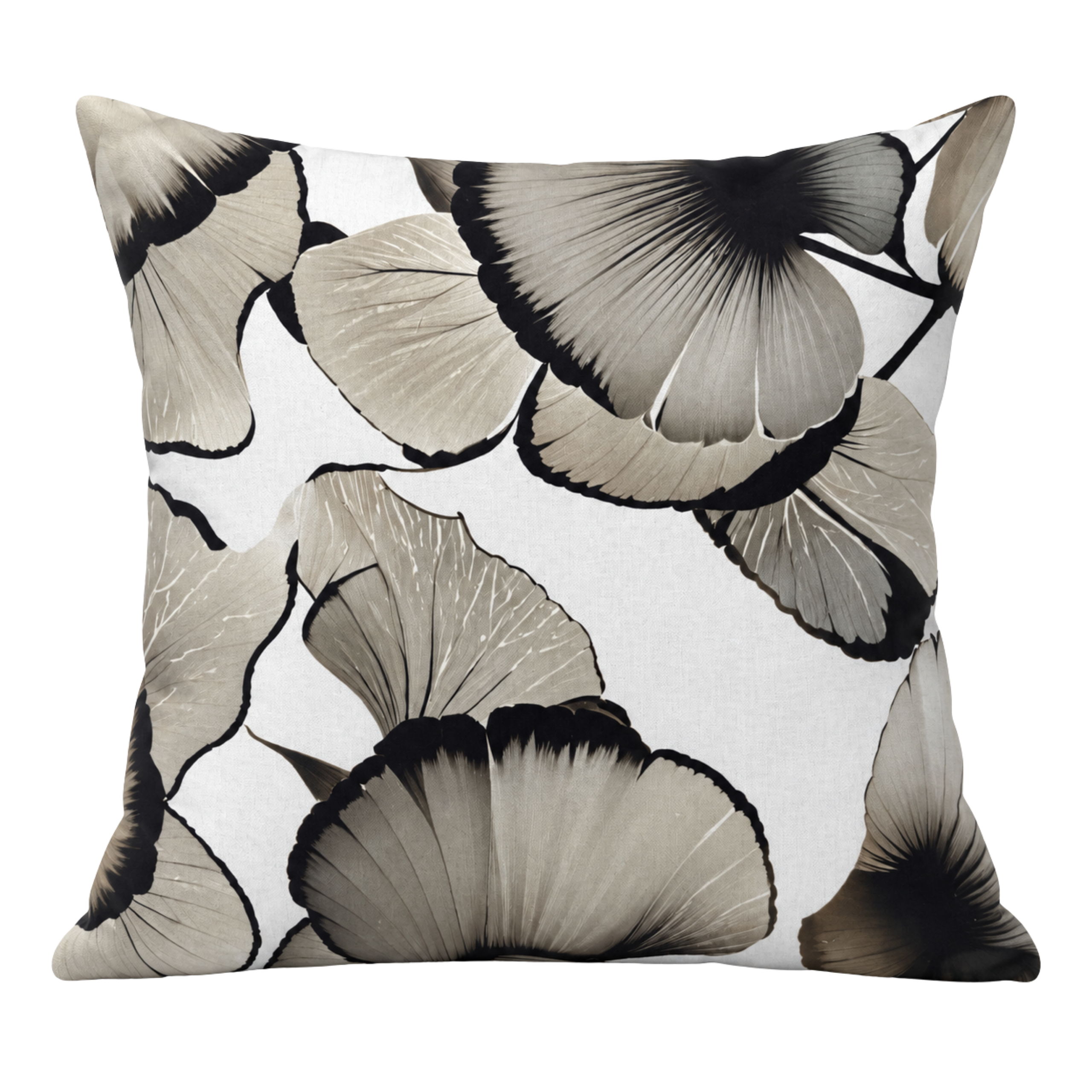 Panamský povlak na polštář Floral & Artistic