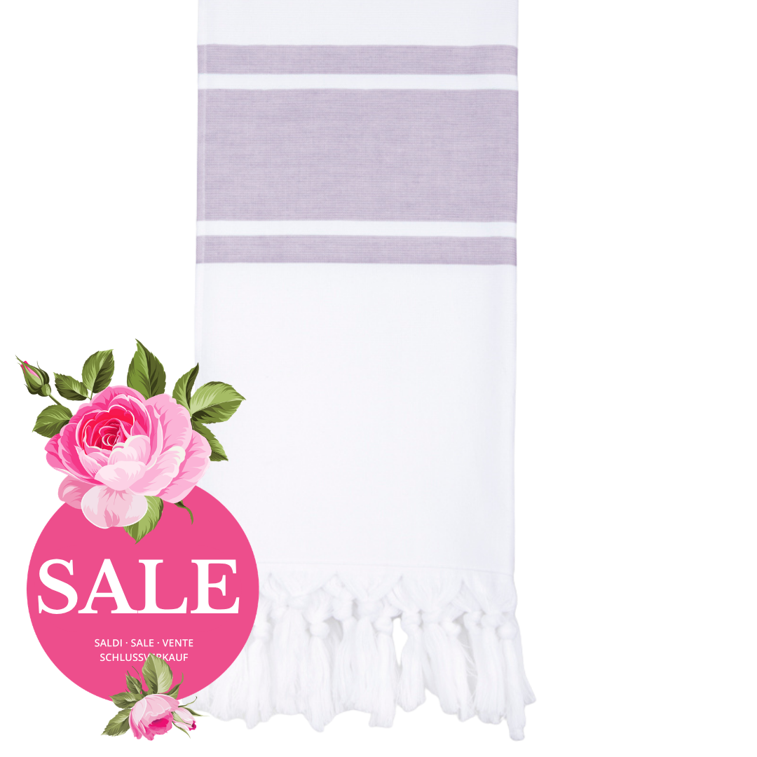 Hamam Towel with Center Stripe