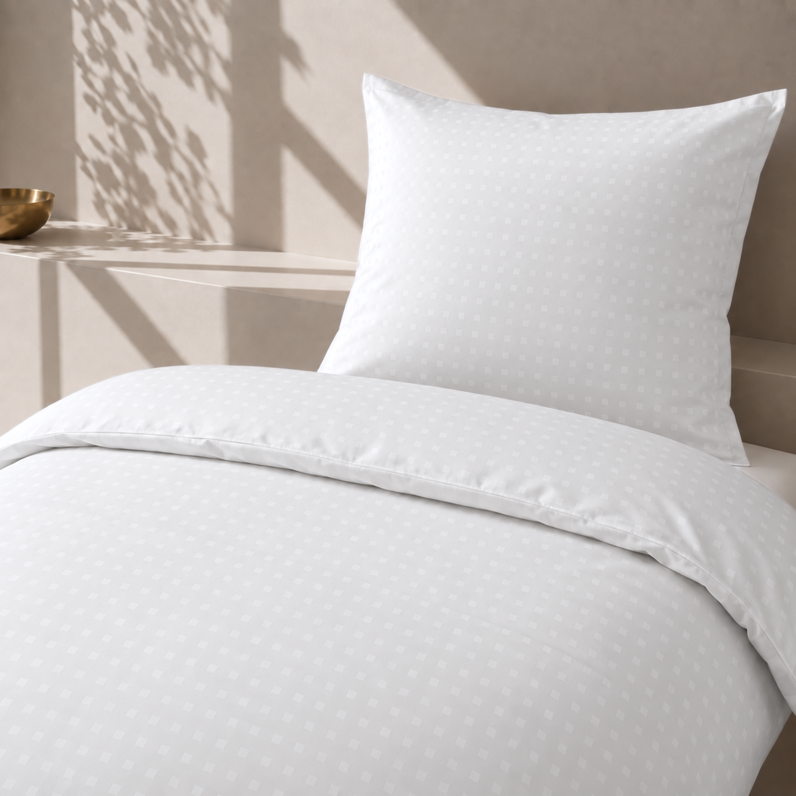 Hotel bedding, 100% cotton