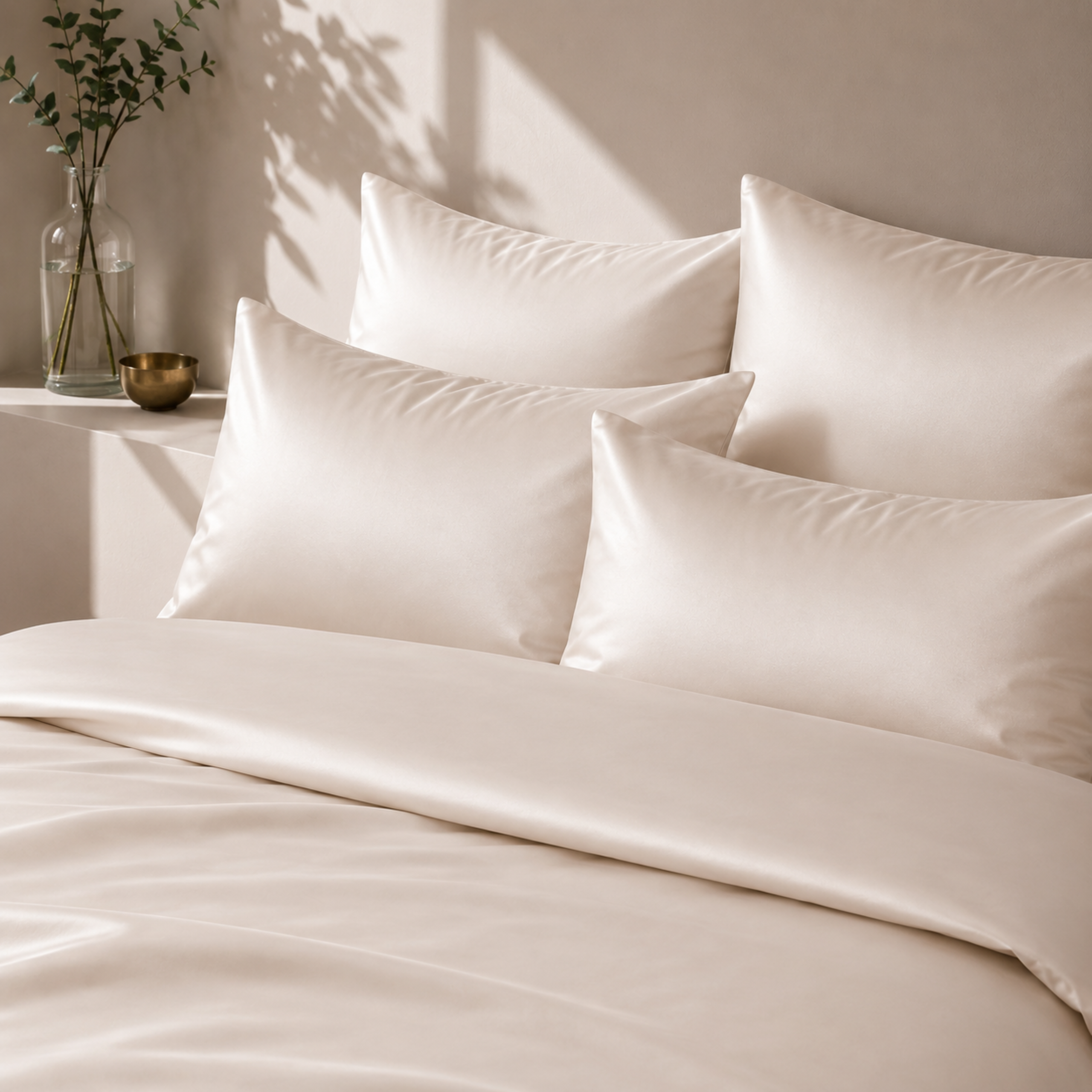 Fein-Satin Bettwäsche, Baumwolle Bio