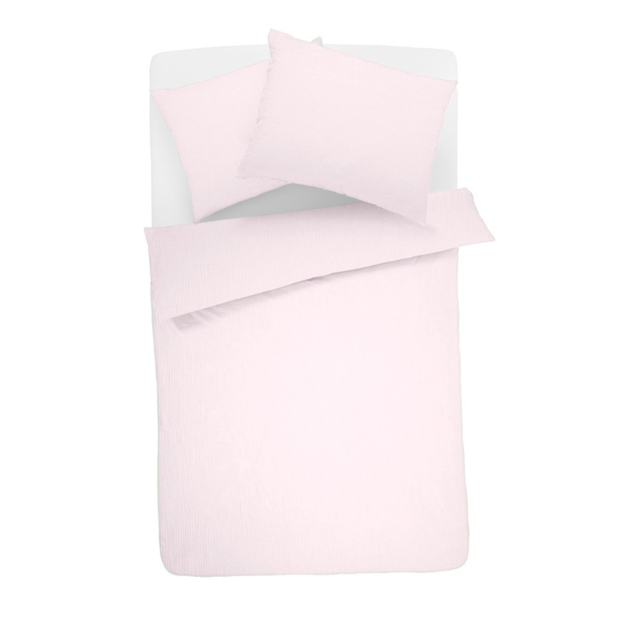 Linge de lit en mousseline, coton biologique