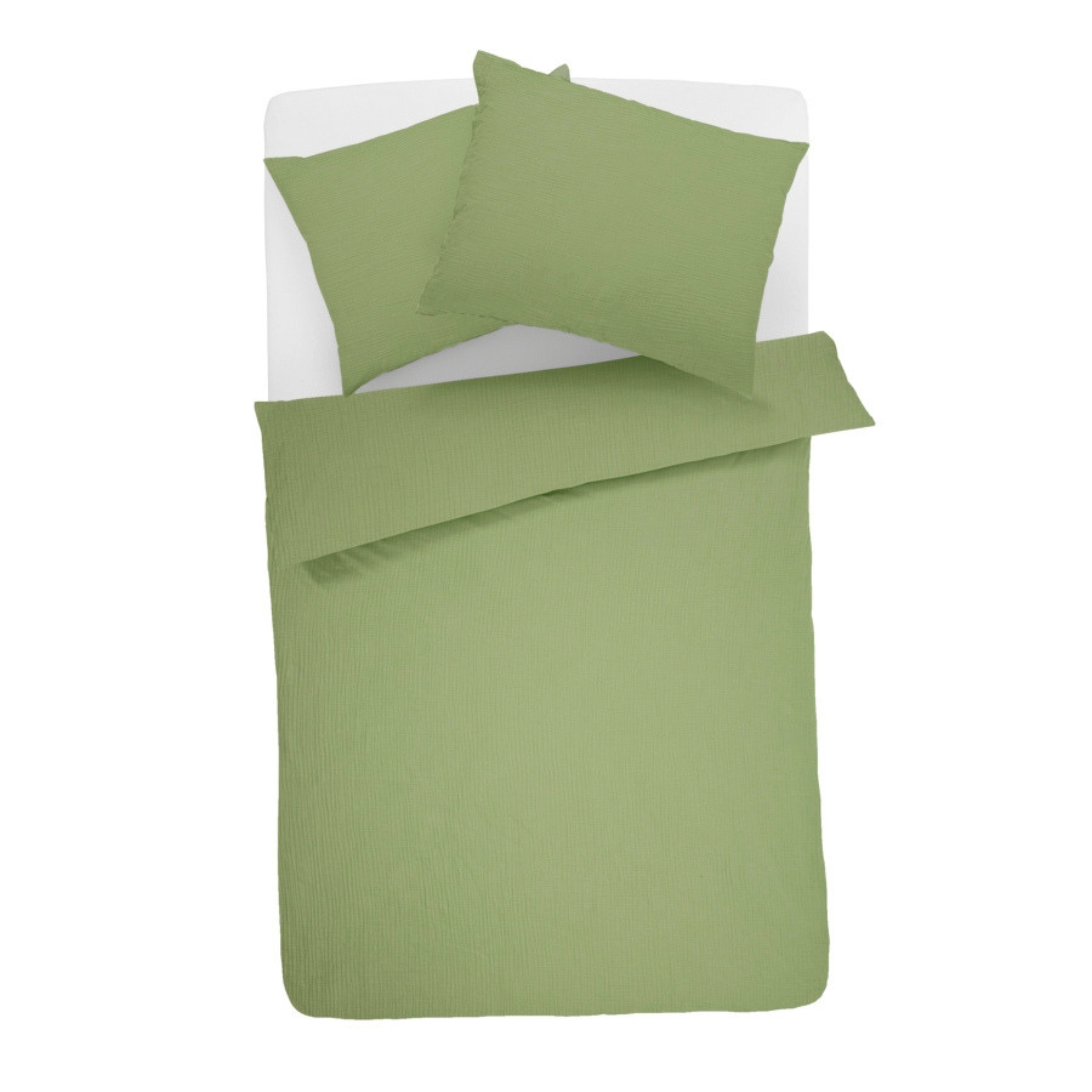 Linge de lit en mousseline, coton biologique