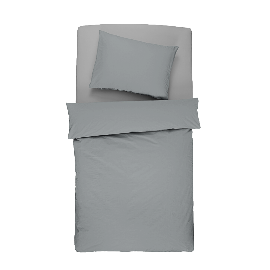 Linge de lit en popeline, coton biologique