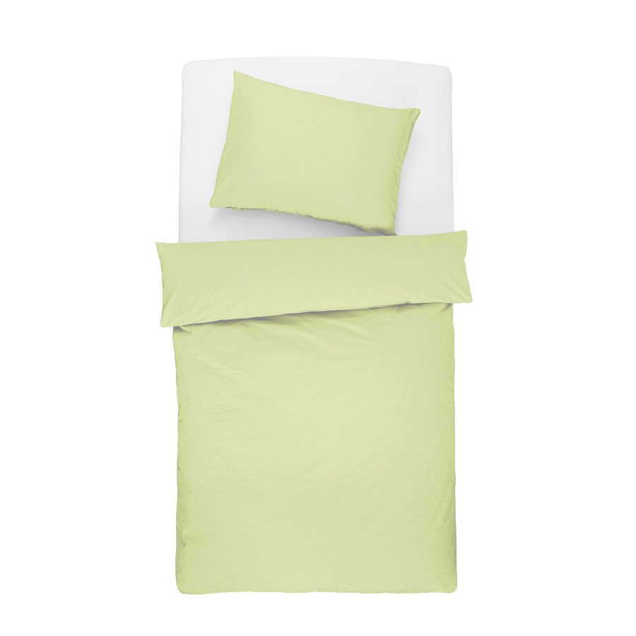 Linge de lit en popeline, coton biologique