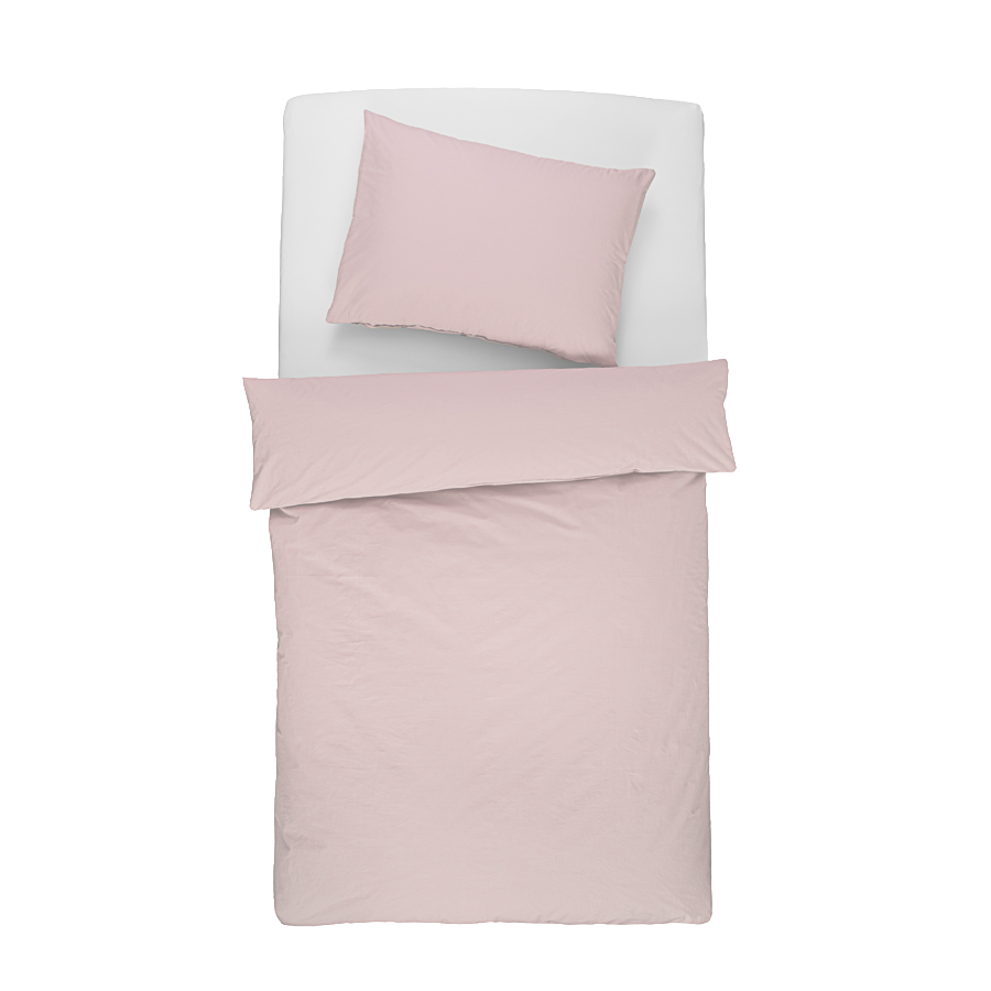 Linge de lit en popeline, coton biologique