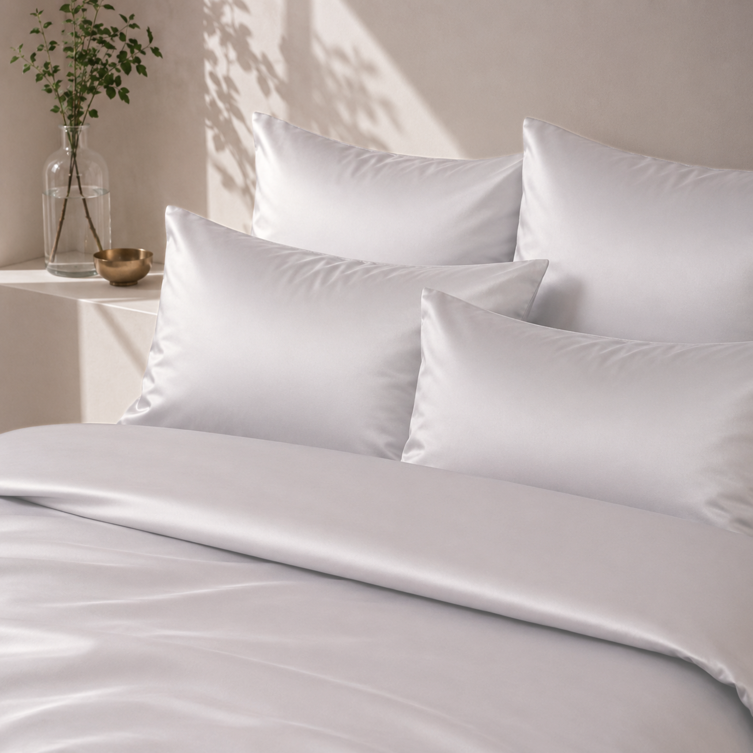 Fein-Satin Bettwäsche, Baumwolle Bio
