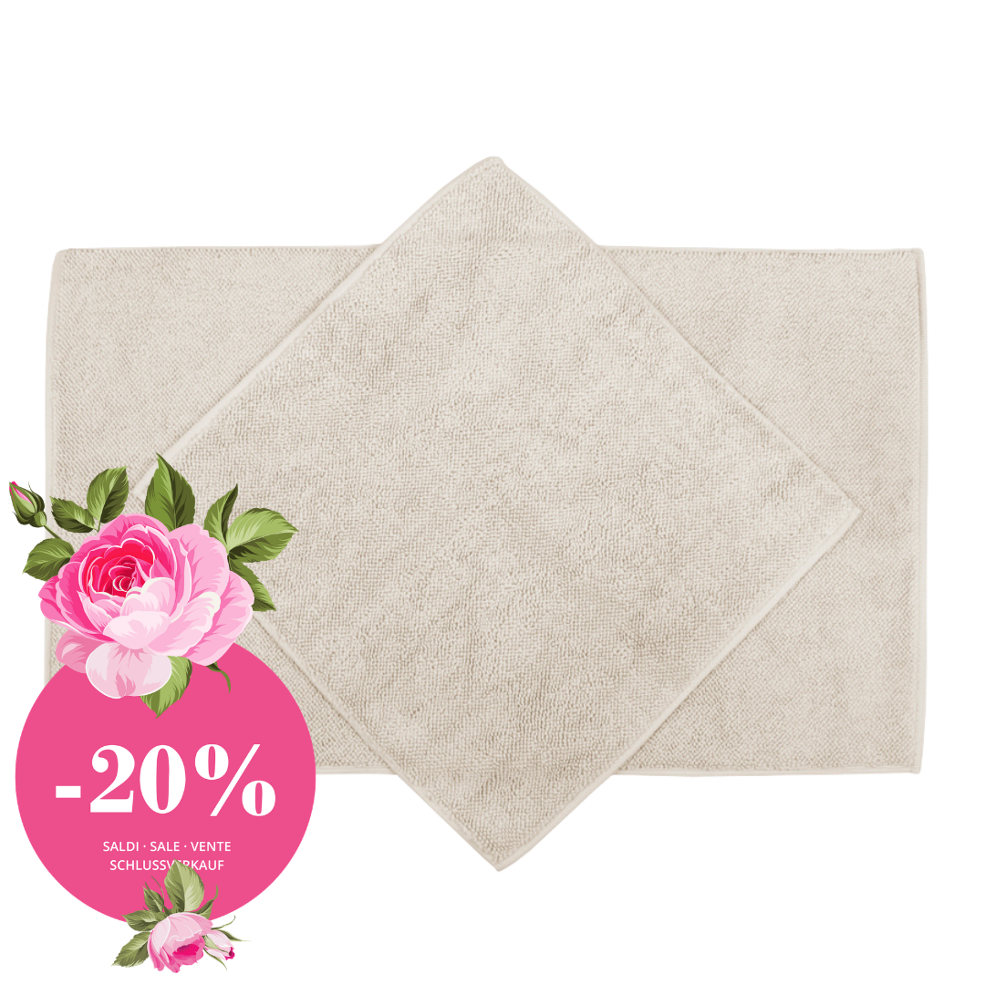 Frottee-Badematten Soft, Baumwolle Bio & Cradle to Cradle Certified® Gold