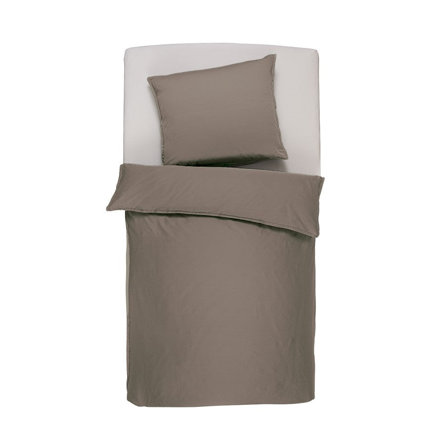 Satin/Flanell-Wendebettwäsche, Baumwolle Bio