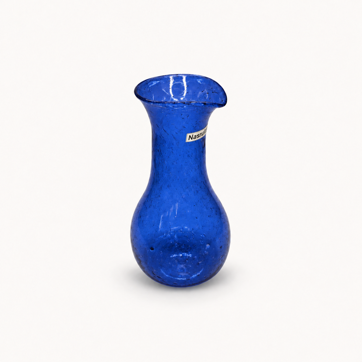 Herat Glas Karaffe mit Hals, mundgeblasen in Afghanistan