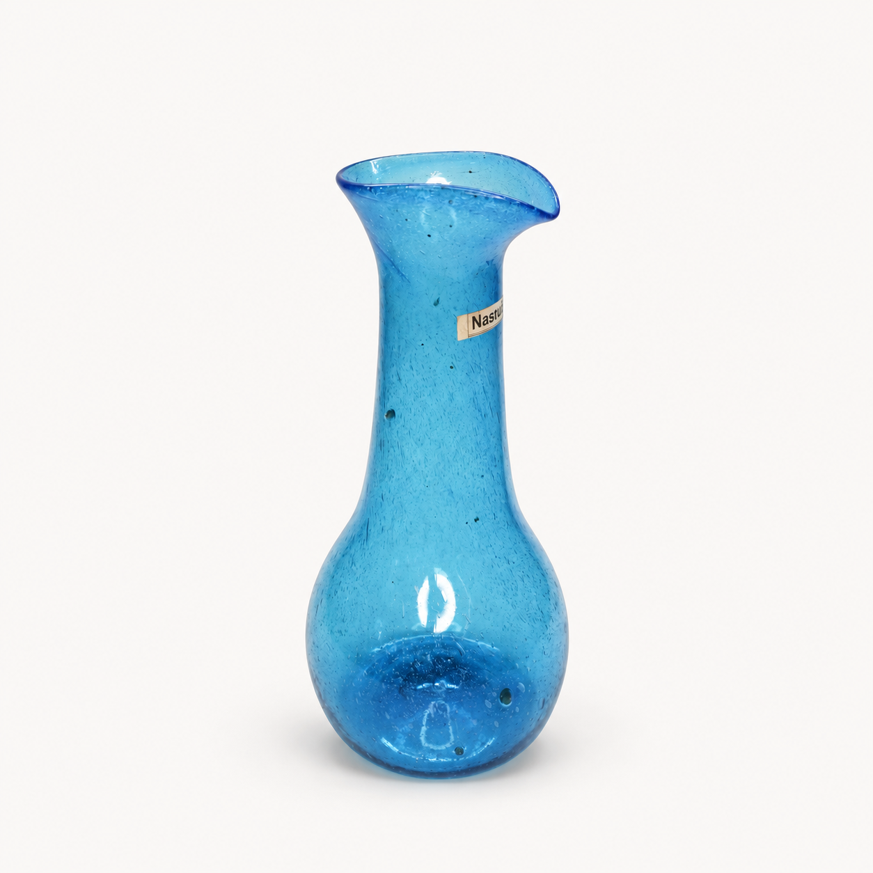 Herat Glas Karaffe mit Hals, mundgeblasen in Afghanistan