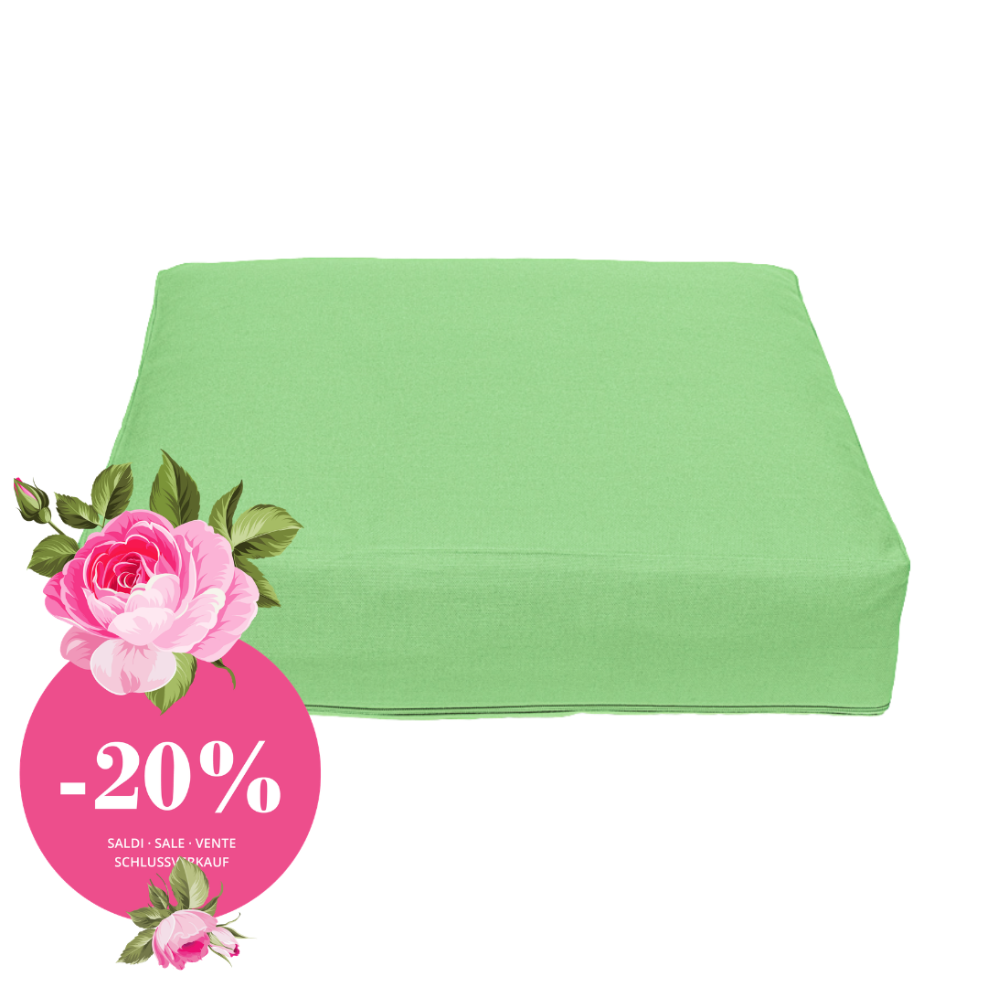 Hülle für Box -Sitzkissen SOFT Panama, Baumwolle Bio