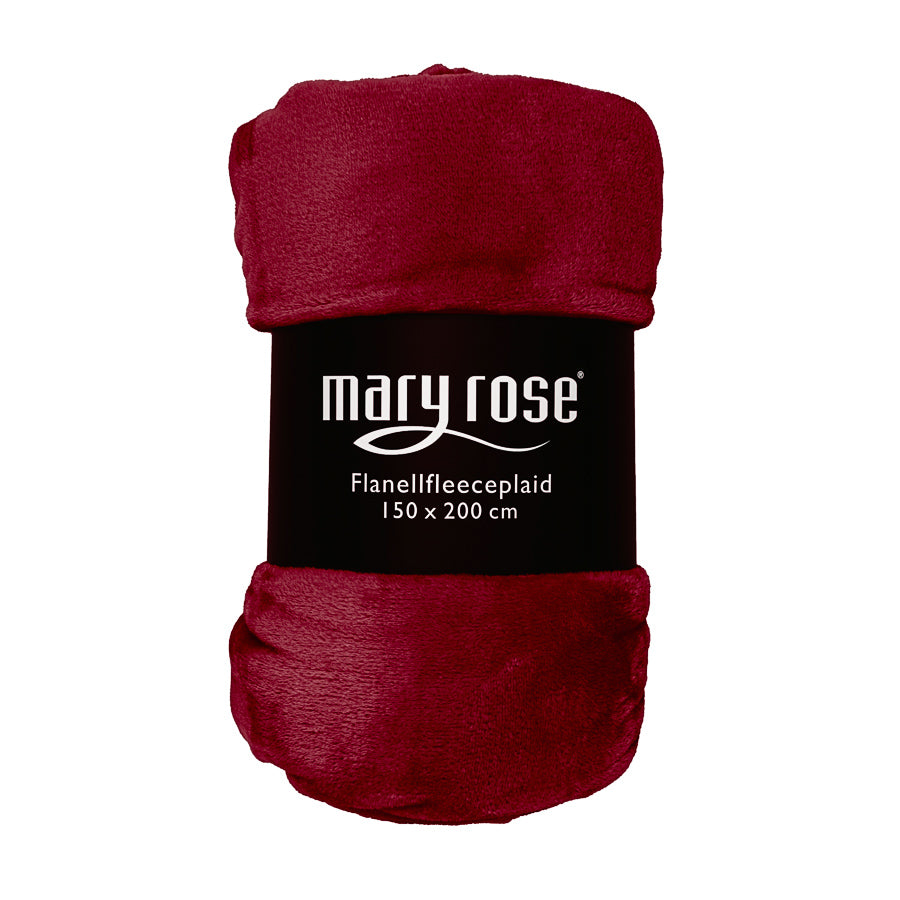Flanellfleece-Decke Mary Rose®