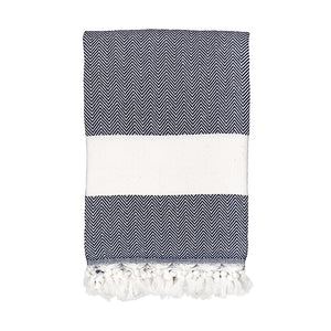 Fransendecke Herringbone