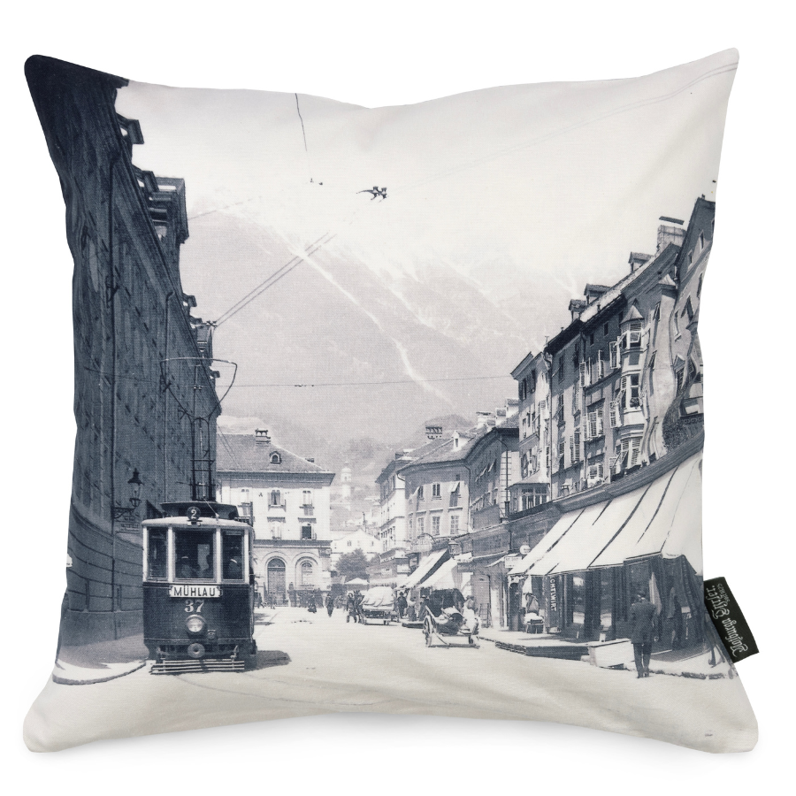 Povlak na polštář Panama Innsbruck Old Town a Bim (40x40)