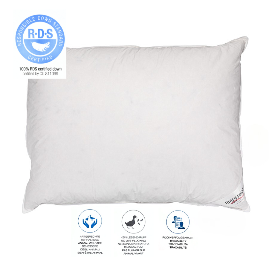 Soft sleeping pillow with 3 chambers