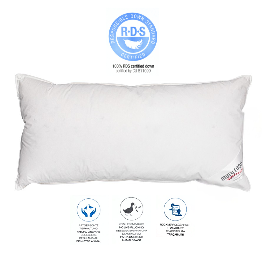 Soft sleeping pillow with 3 chambers