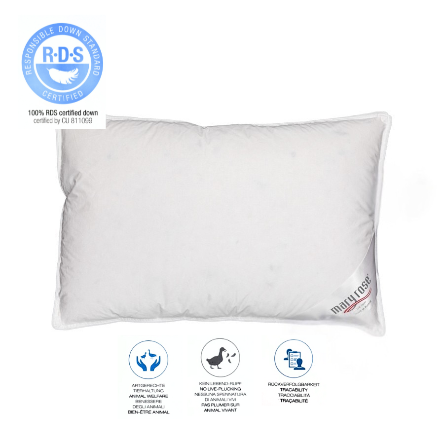 Soft sleeping pillow with 3 chambers