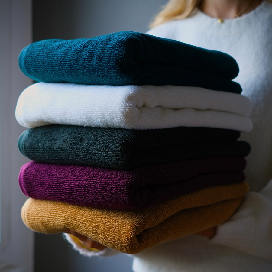 Twisted terry cloth, organic cotton & Cradle to Cradle Certified® Gold