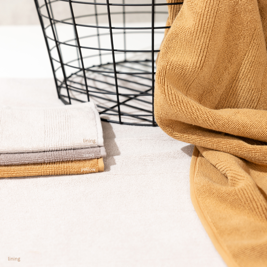 Twisted terry bath mat STREIFEN, organic cotton & Cradle to Cradle Certified® Gold
