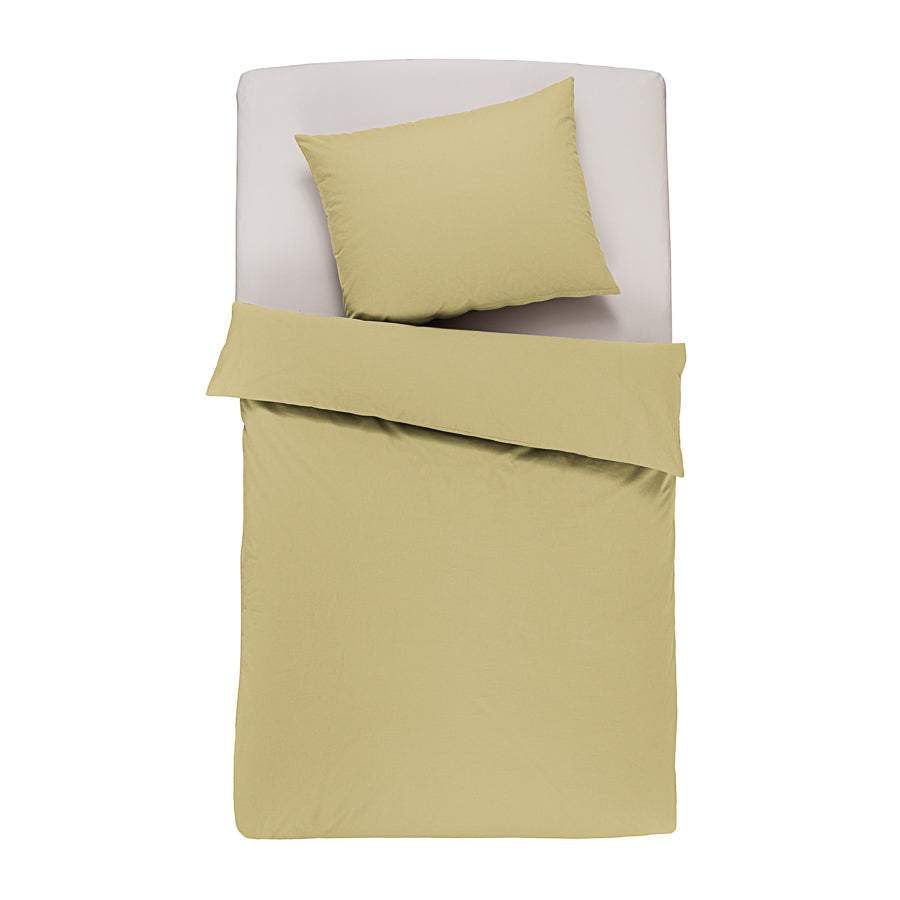 Linen bed linen with cotton, organic cotton