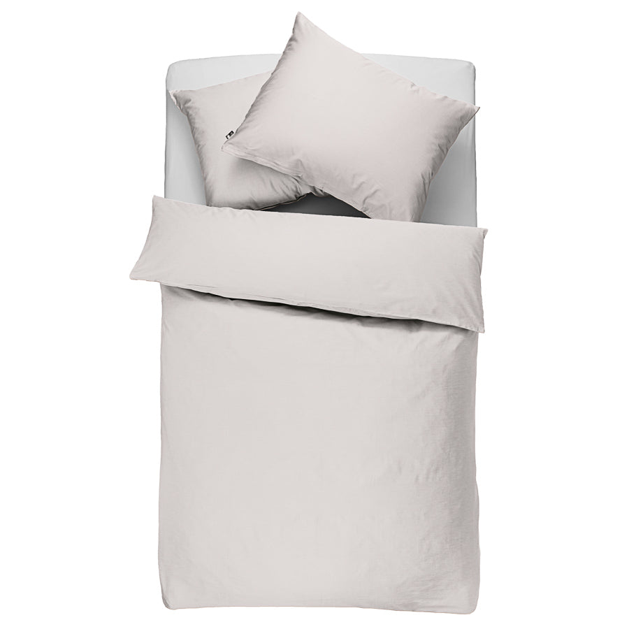 Satin bed linen, organic cotton