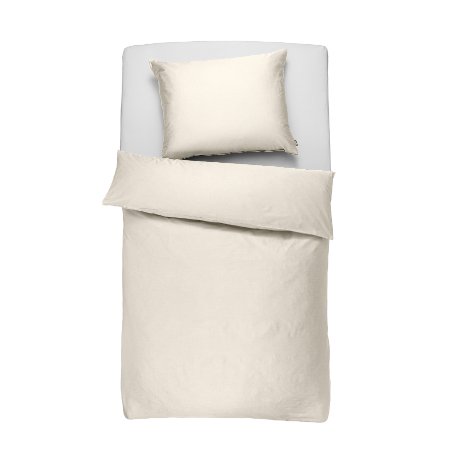 Satin bed linen, organic cotton
