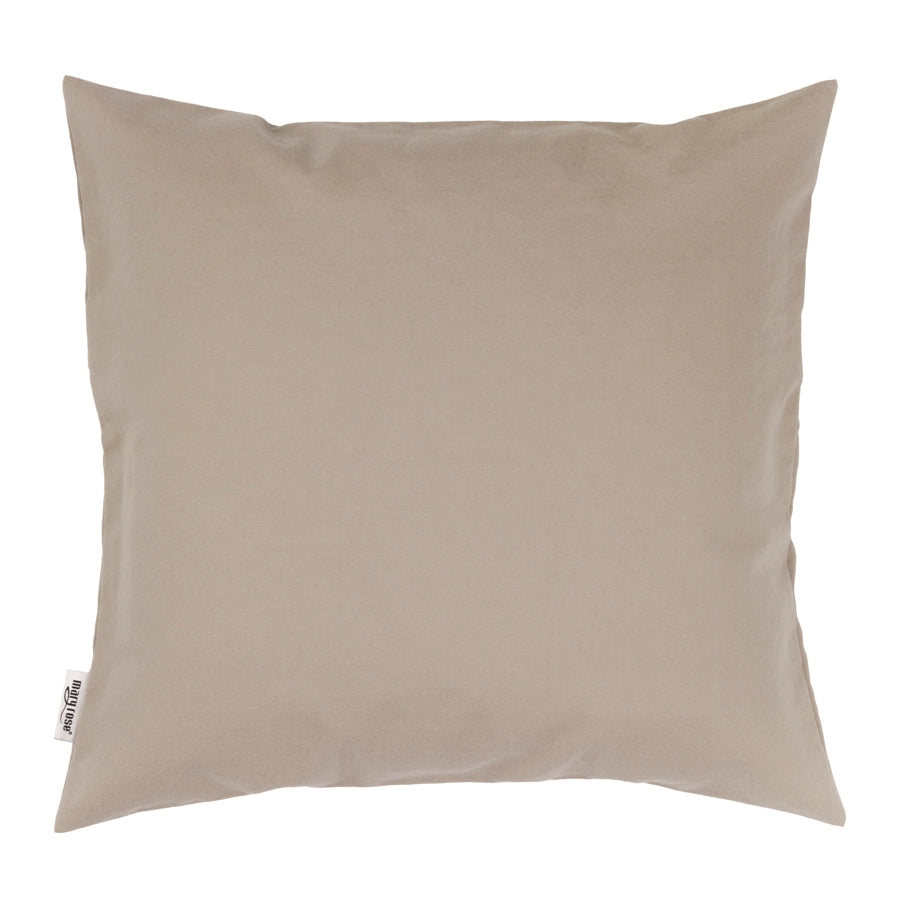 Panama cushion cover with stone nut buttons, organic cotton & Cradle to Cradle Certified® Gold