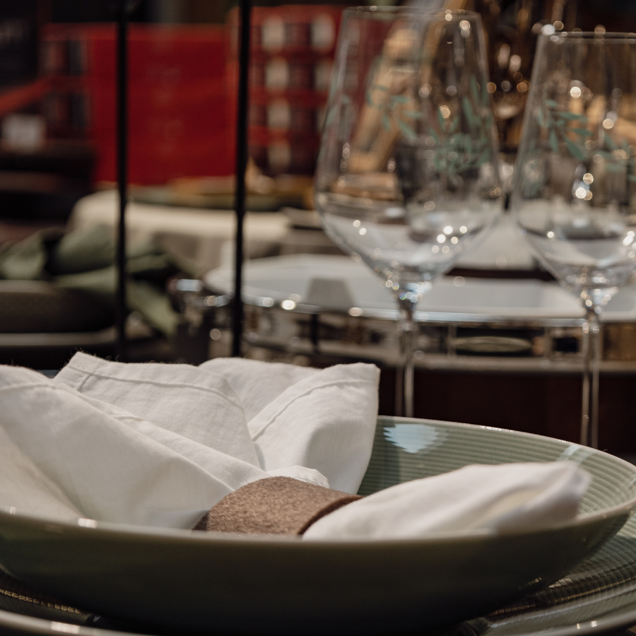 Percale napkin, organic cotton & Cradle to Cradle Certified® Gold