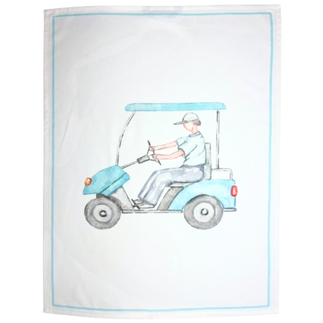 Tea towels with spot motif, organic cotton