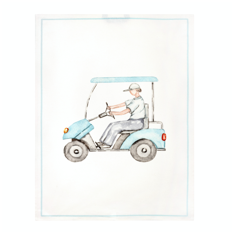 Tea towels with spot motif, organic cotton