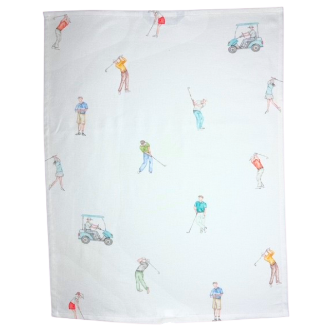 Tea towels with spot motif, organic cotton