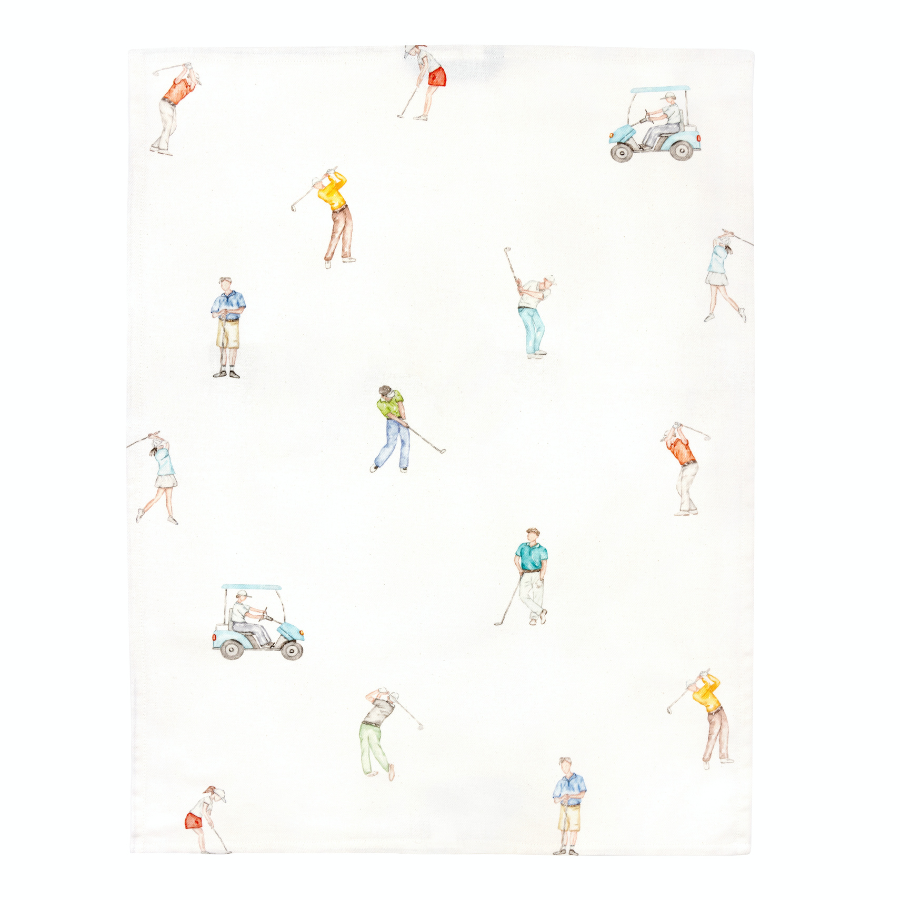 Tea towels with spot motif, organic cotton