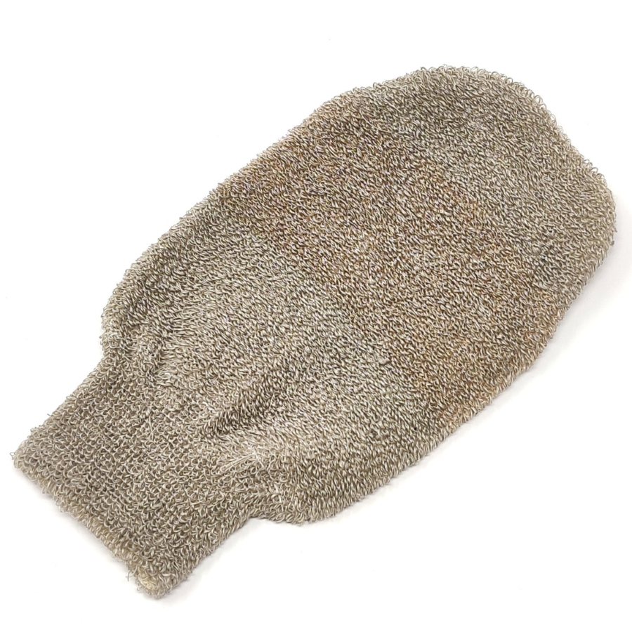 Glove organic linen with copper