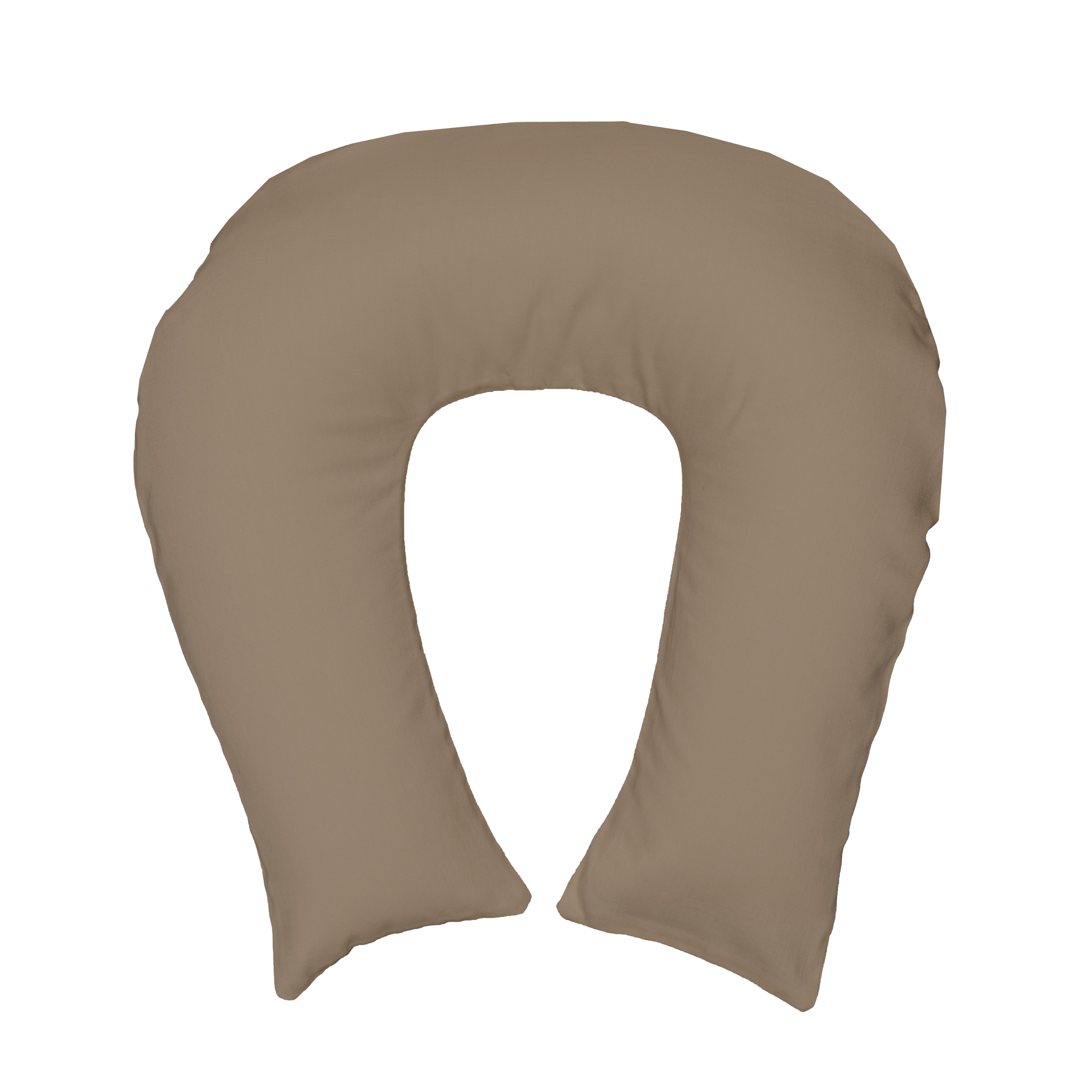 Fine satin covers for bolsters, organic cotton