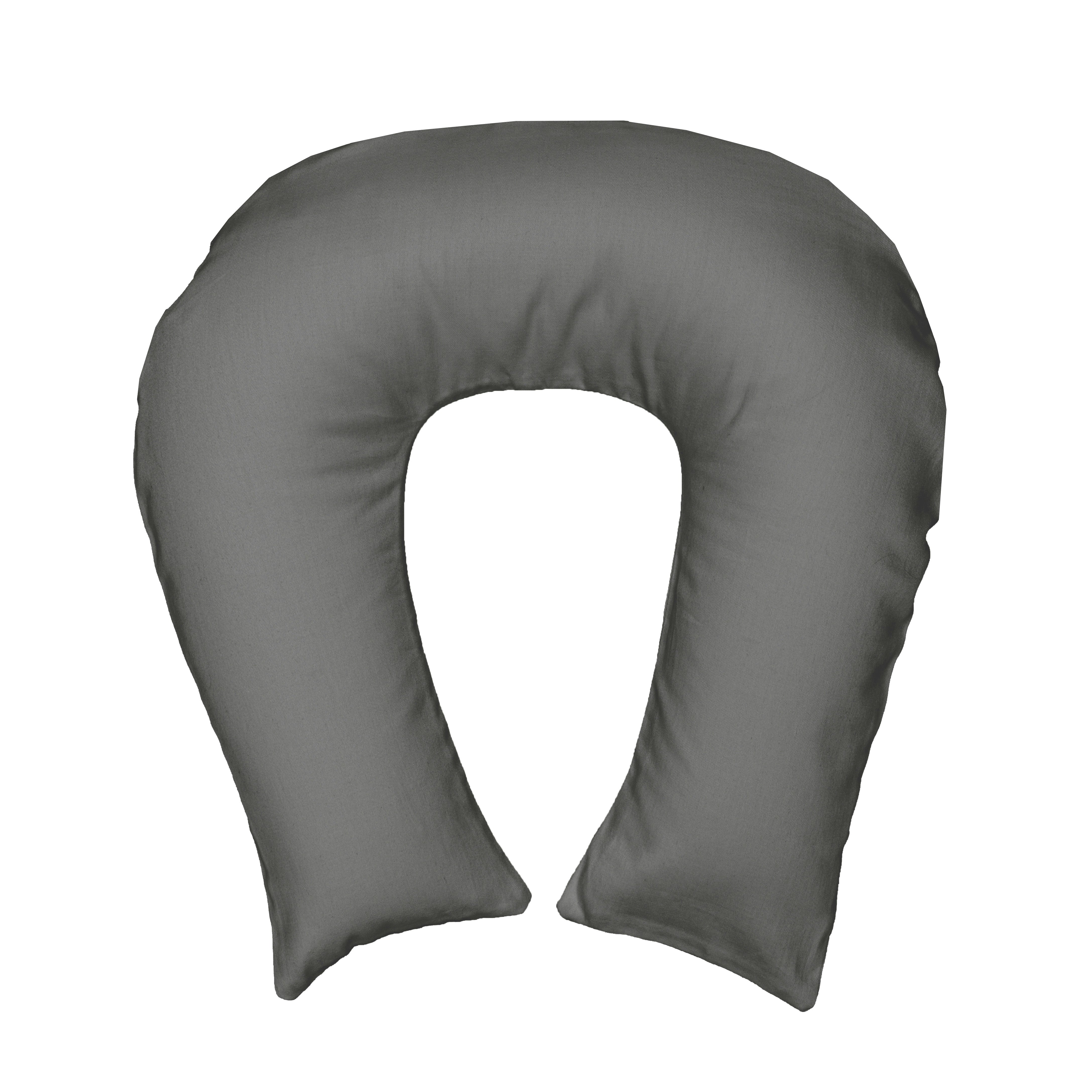 Fine satin covers for bolsters, organic cotton