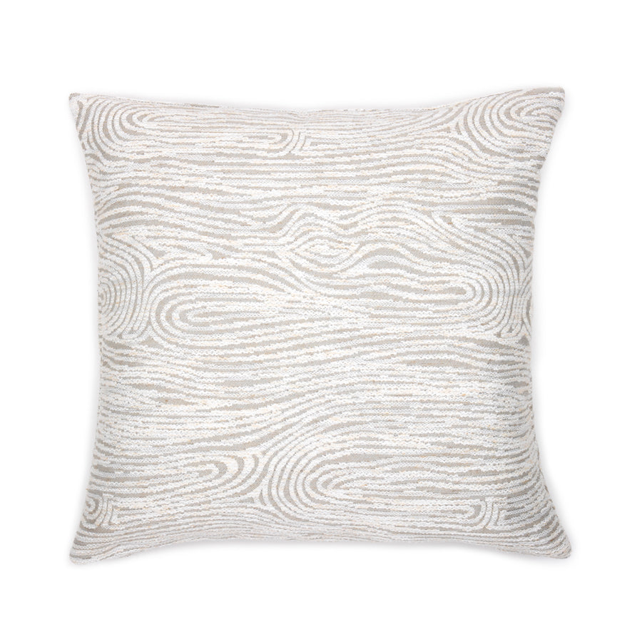 Velvet cushion cover with wave structure