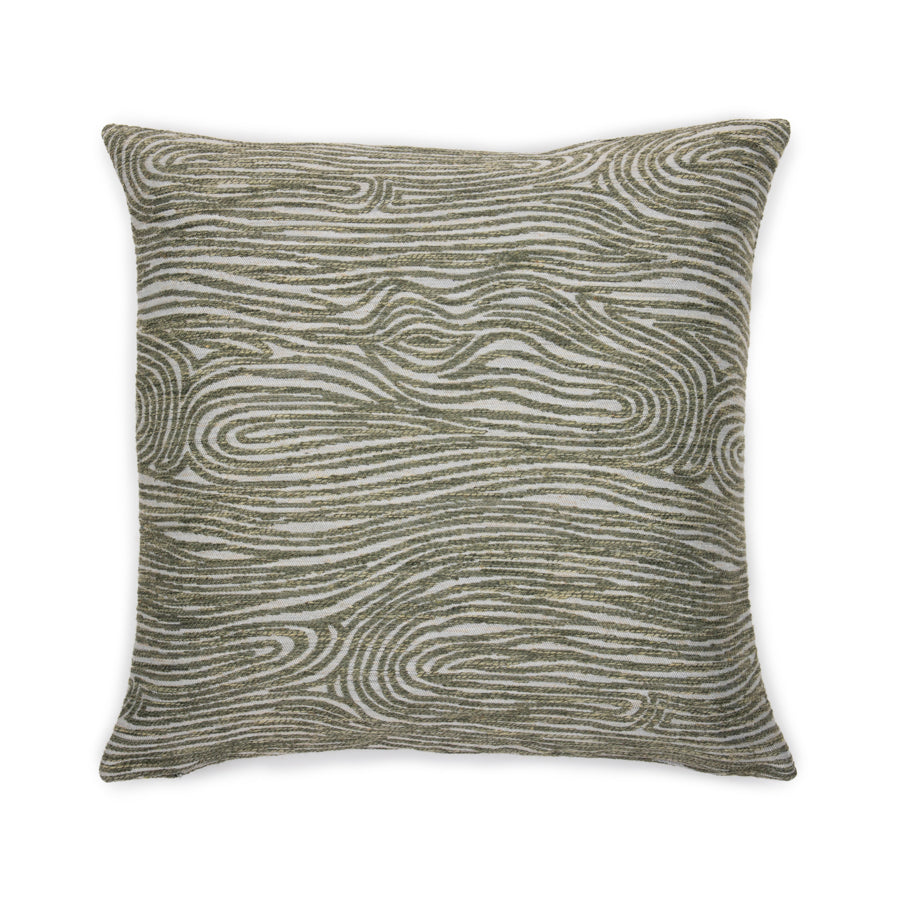 Velvet cushion cover with wave structure