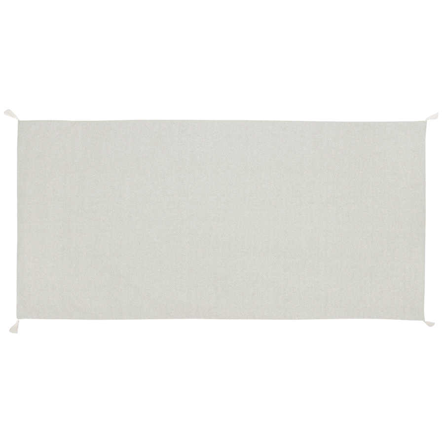 Polycotton reclining mat, cover made from recycled fabrics from textile production