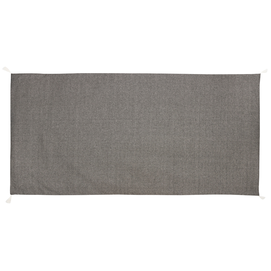 Polycotton reclining mat, cover made from recycled fabrics from textile production