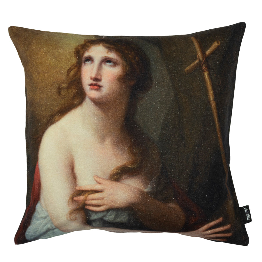 Cushion cover art collection, organic cotton and organic hemp