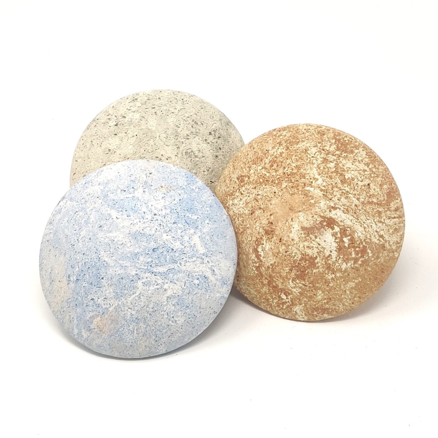 Exfoliating stone