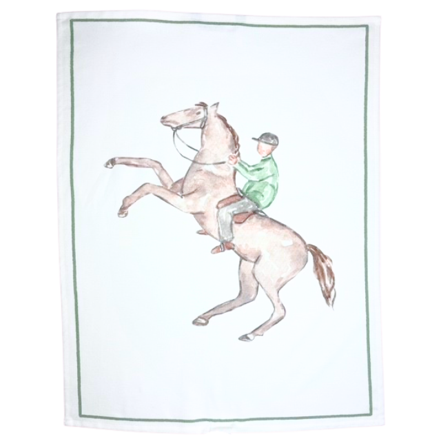 Tea towels with spot motif, organic cotton