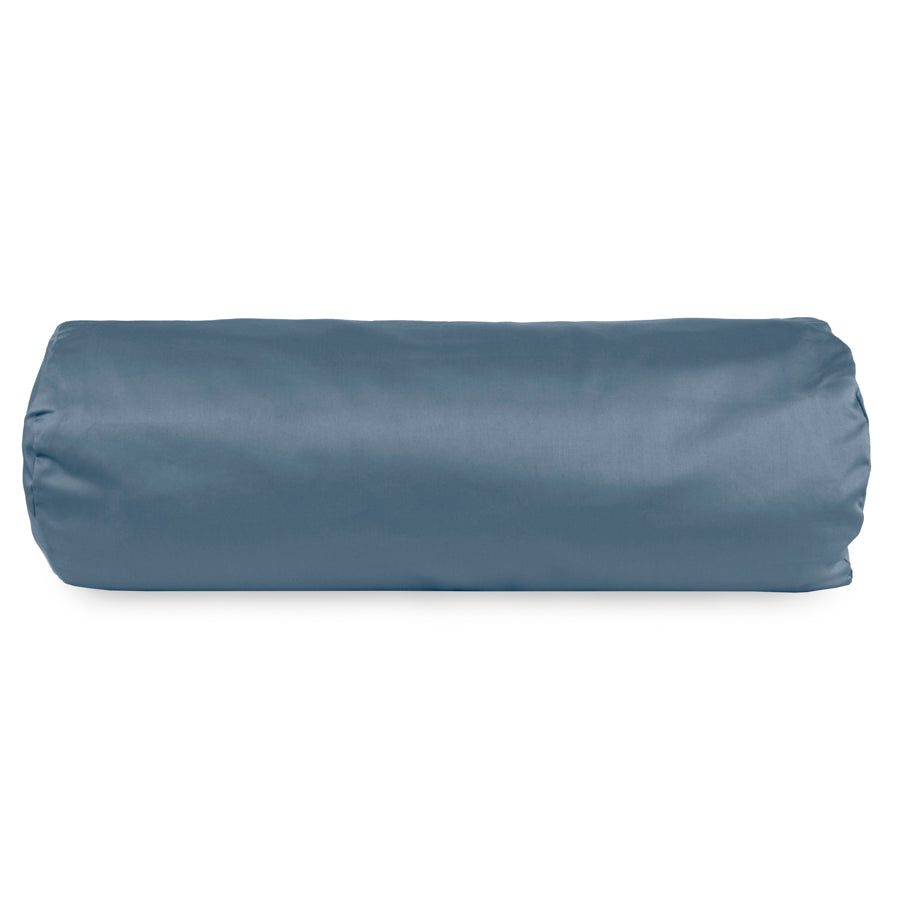 Fine satin covers for bolsters, organic cotton