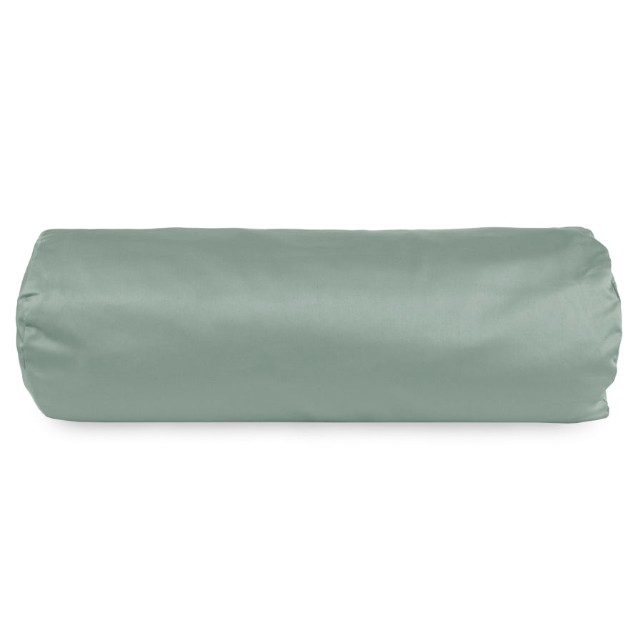 Fine satin covers for bolsters, organic cotton