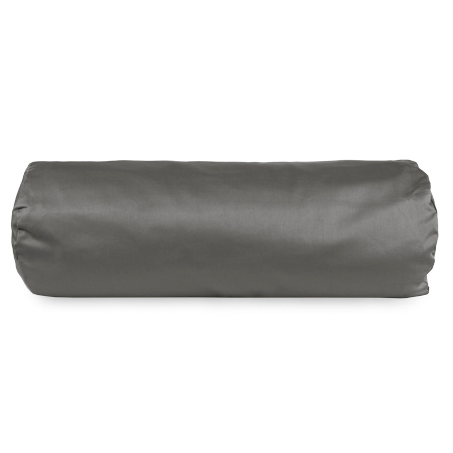 Fine satin covers for bolsters, organic cotton